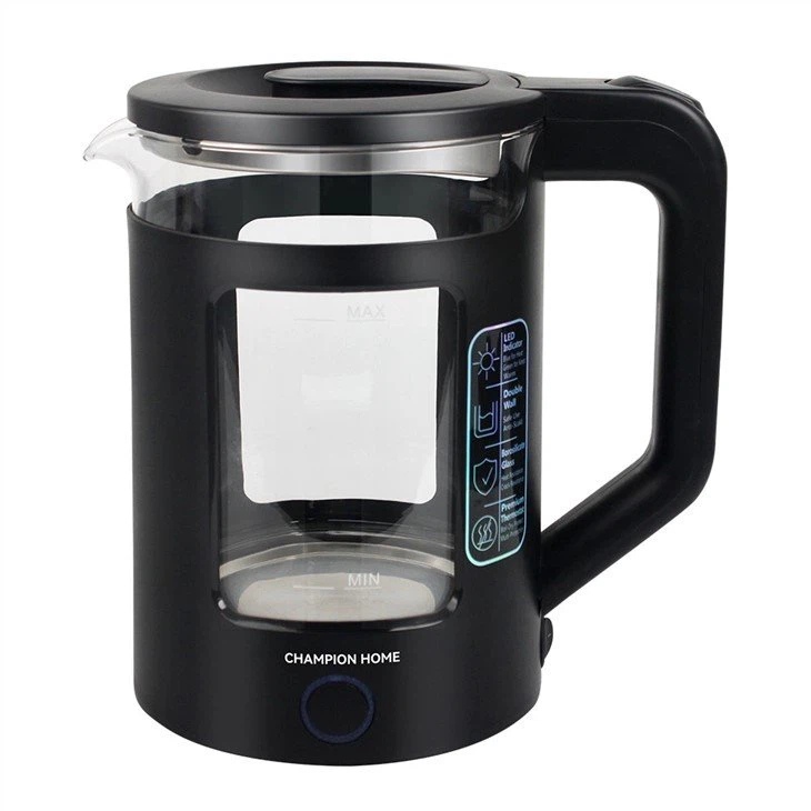 glass cordless kettle