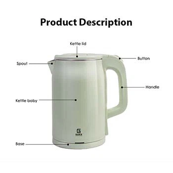 Wide Mouth Kettle Water Heating Kettle Electric